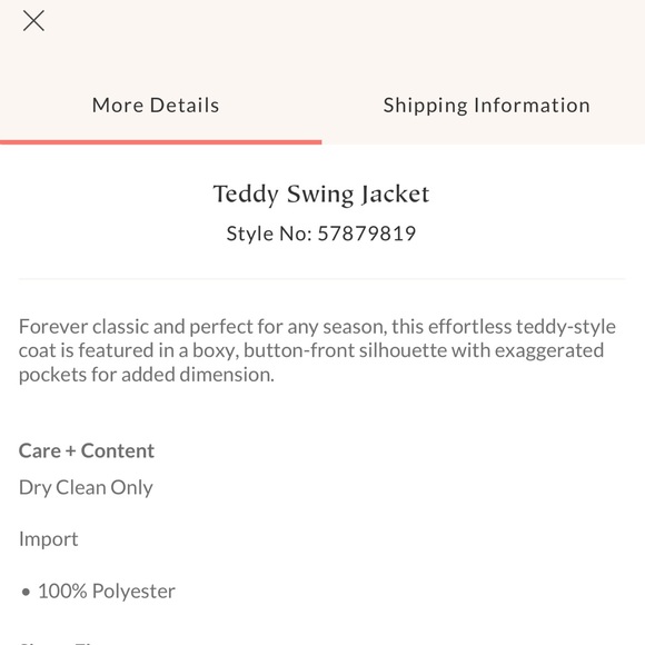 FREE PEOPLE TEDDY SWING JACKET - Picture 5 of 11